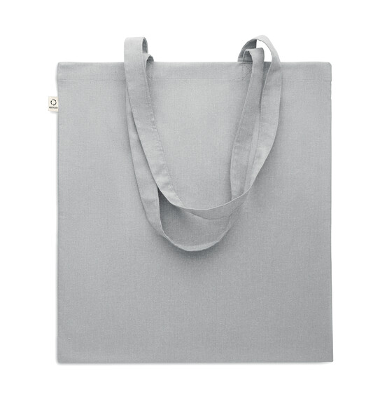 Sac shopping en coton recyclé Viveka Colour - Gris