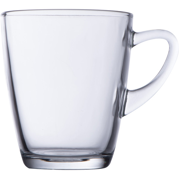 Glass cup, 320 ml SEWERYN - Transparent