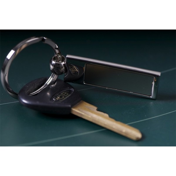 Legend metal keyring