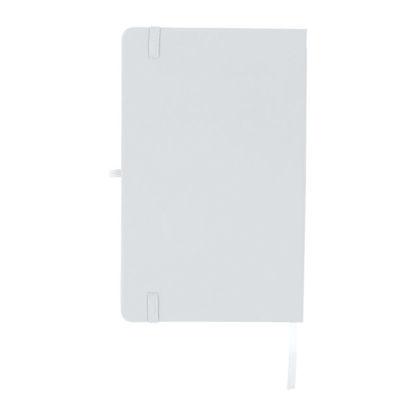 A5 Soft PU Notebook Kiel - White