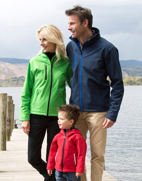 Tx Performance Hooded Softshell Jacket - Black / Grey / 3XL