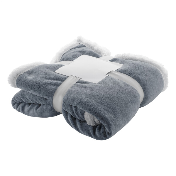 Korallgyapjú Takaró Sammia - Dark Grey