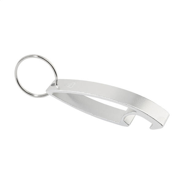 Bottle Opener Keyring Ellopi - Silver