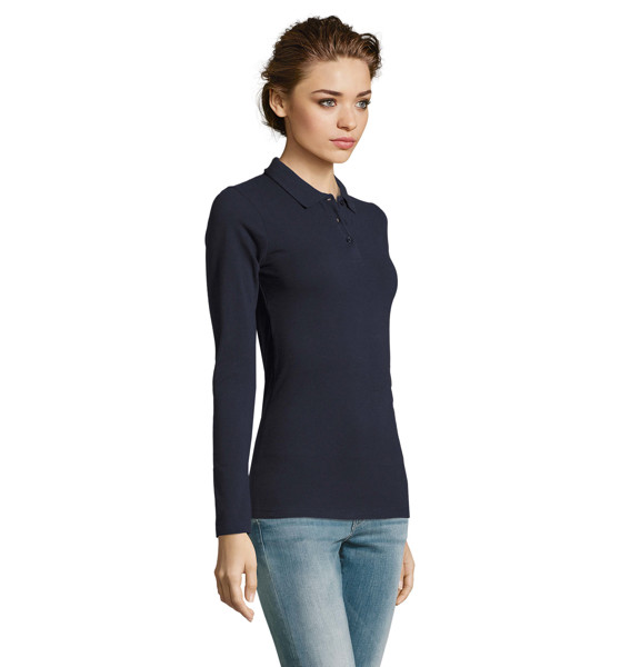 PERFECT DONNA LSL POLO  180 Perfect Lsl Women - Blu Scuro FranceseS