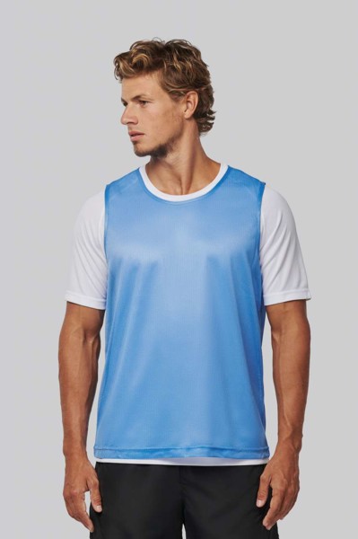 Multi-Sports Light Mesh Bib - White / S/M