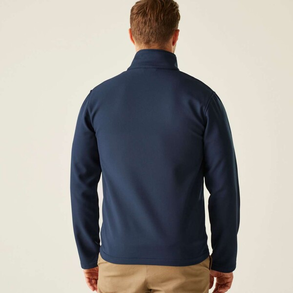 Ascender 2 Layer Softshell Jacket - Navy / Classic Red / 3XL