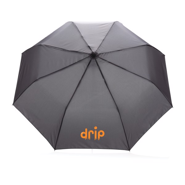 21" auto-open deštník Impact ze 190T RPET AWARE™ - Antracitová