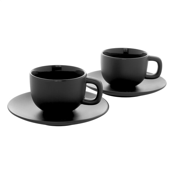 Sada Šálok Na Cappuccino Caturra Plus - Black