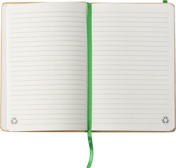 Ekomuistikirja (A5) Gianni - Valkoinen