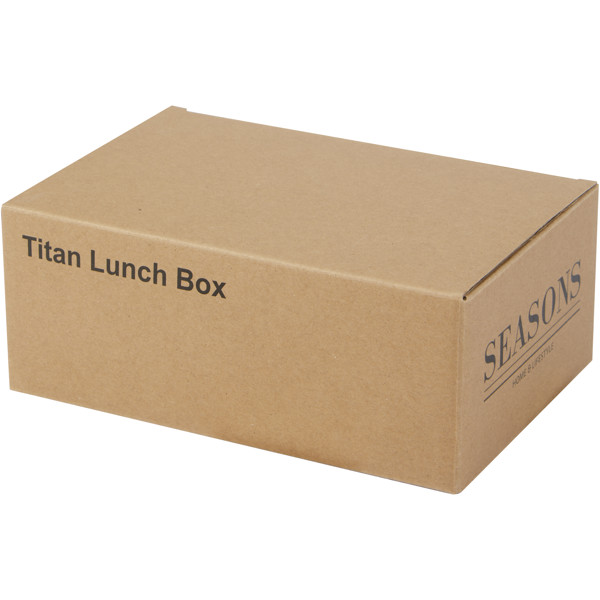 Boîte repas Titan en acier inoxydable recyclé