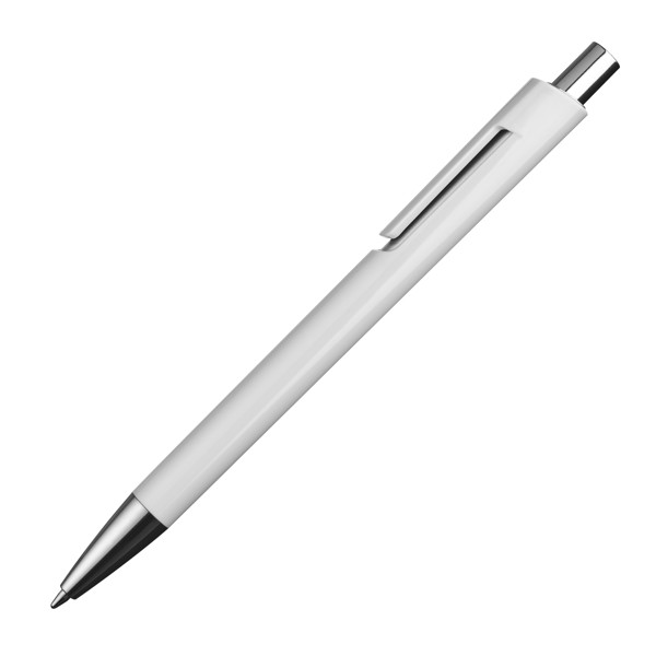 CRAIG Plastové guľôčkové pero - White