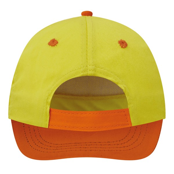 5-Panel-Cap Für Kinder Calimero - Gelb / Orange