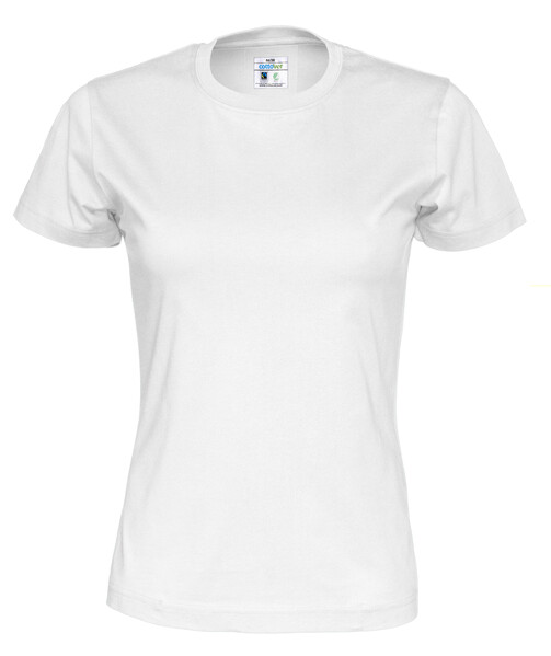 Cottover Gots T-shirt Lady white XL