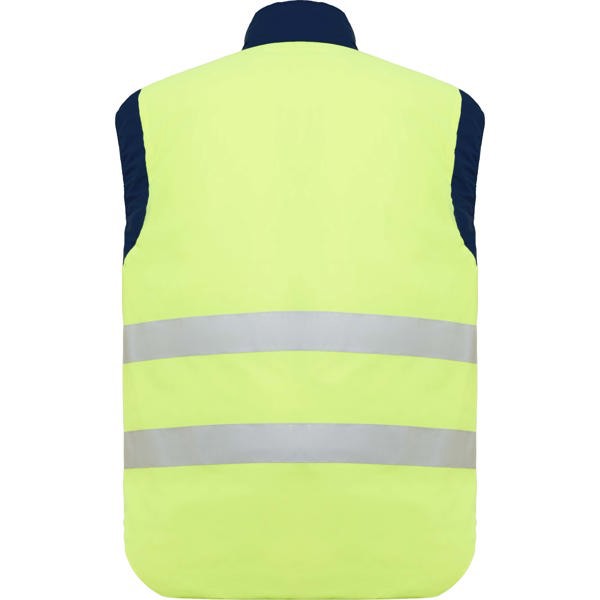 Persei Reversible Vest - MARINO/AMARILLO FLUOR / 2XL