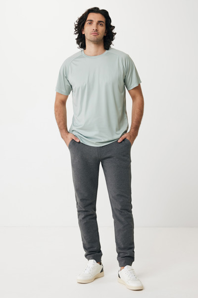 Iqoniq Cooper recycled cotton jogger - Heather Anthracite / XXL