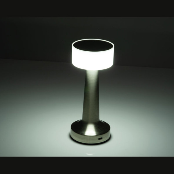 Stolná lampa Poznaň - Sivá