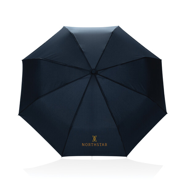 Parapluie automatique 21'' 190T rPET AWARE™ KENTO URBAN - Bleu Marine