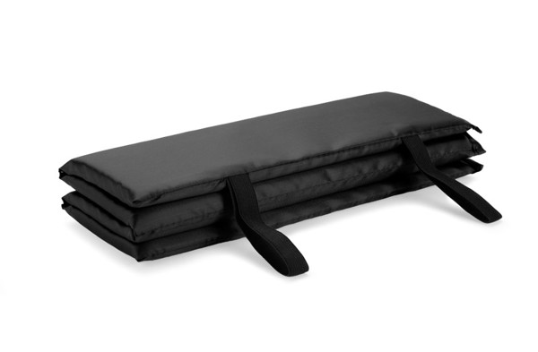 Folding seat mat TREKPAD - black