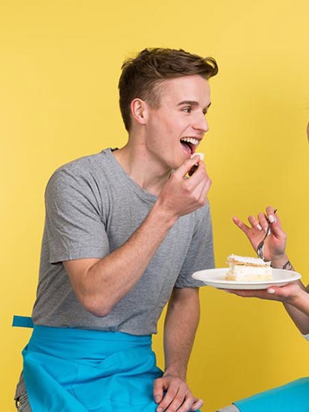 Waist Apron Man w/pocket Canvas - White