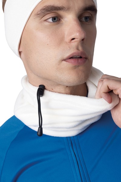 Polar Fleece Neckwarmer - White
