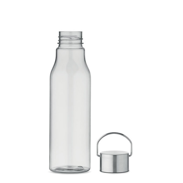 Steklenička Vernal RPET, PP pokrov, 600 ml - Prozorno