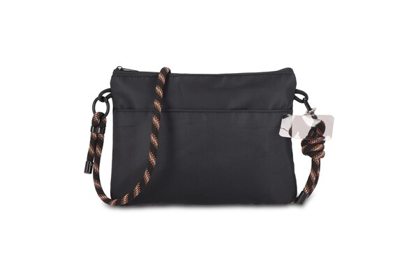 Pochette compacte avec sangle en paracorde pour une portabilité facile - Noir