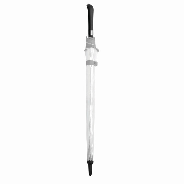 Automatic Windproof Stick Umbrella Vip - Transparent / White