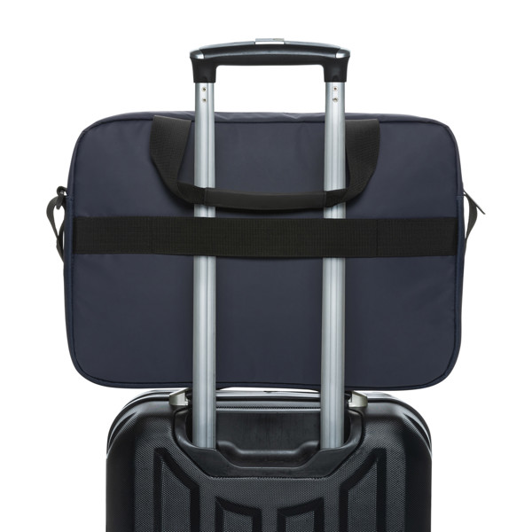 Sacoche pour ordinateur 15,6'' rPET AWARE™ Armond - Bleu Marine