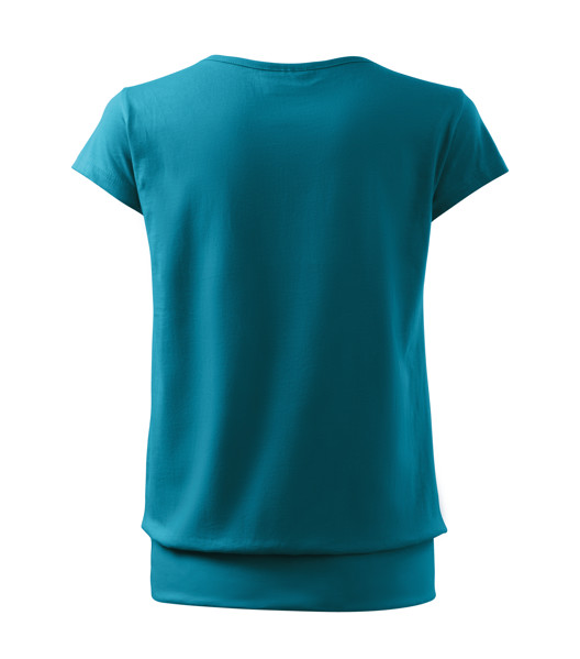 Tričko Dámske Malfini® City - Tmavý Tyrkys / 2XL