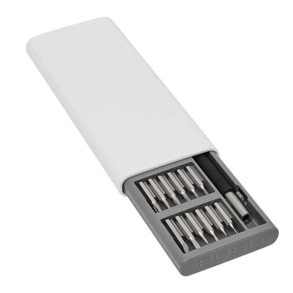 Schraubendreher-Set Bit Precision, 26-Teilig - Weiß