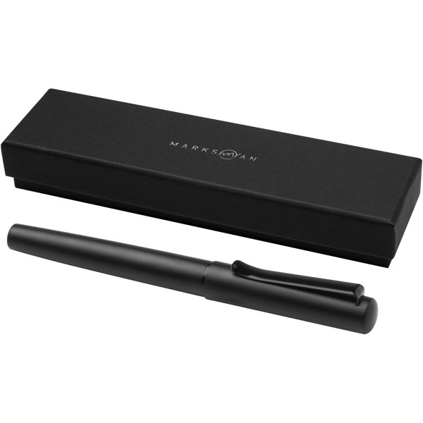 Stylo plume Lucetta en aluminium recyclé (encre noire)
