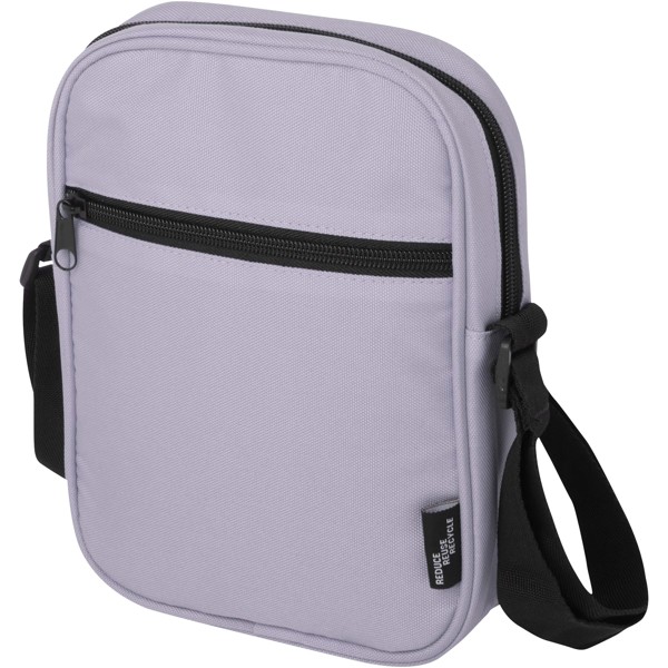 Borsa a tracolla in materiale riciclato certificato GRS Byron 2l - Lilla