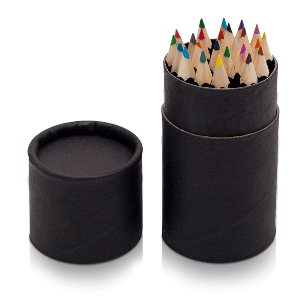 24 crayon set in tube