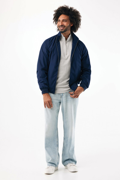 Veste urbaine en polyester recyclé IQONIQ Odin - Bleu Marine / M
