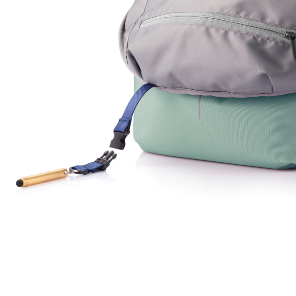 Xd Design Bobby Soft backpack, 15.6 inch, rPET - Mint Green / Light Grey