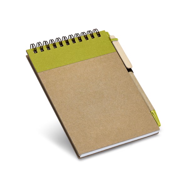RINGORD. Pocket sized notepad - Light Green