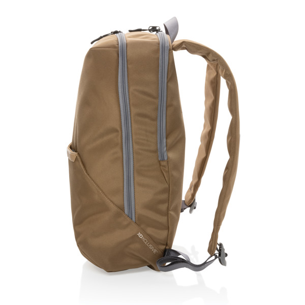 Impact AWARE™ 1200D 15.6'' modern laptop backpack - Khaki / Grey