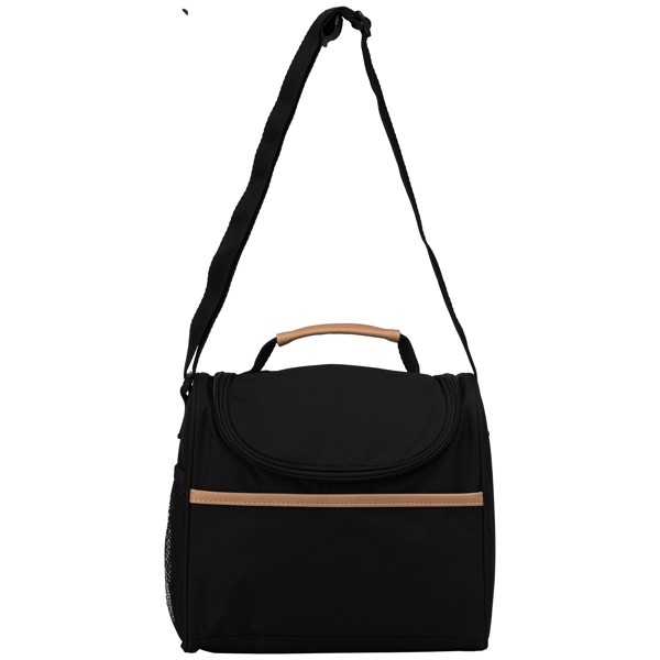 Lund - 600D rPET Cooler - Black / Silkscreen