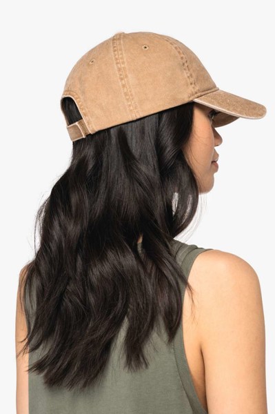 Unisex  Faded Cap - Washed Black