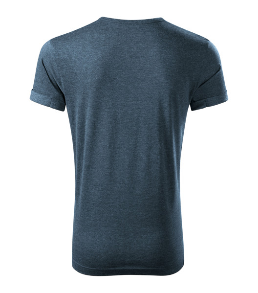 Tričko Pánské Malfini® Fusion - Tmavý Denim Melír / S