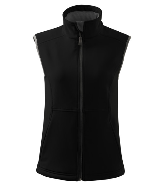 Softshellová Vesta Dámská Malfini® Vision - Černá / 2XL