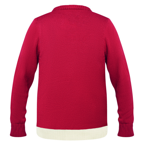 Karácsonyi pulóver L/XL Shimas - Piros