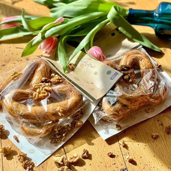 Bratislavský Vegan rožok, orech