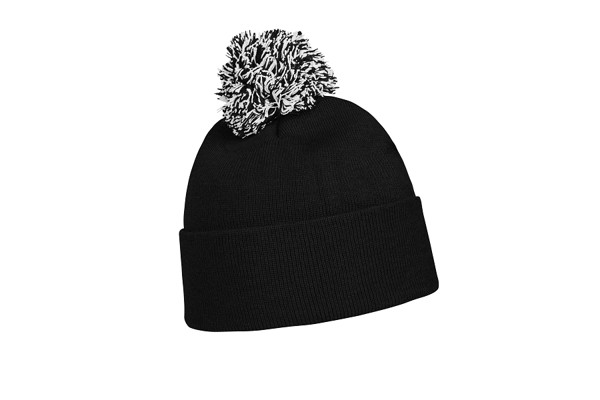 4256 - beanie - black/white