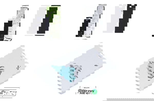 Xoopar ICE-Card Ultradune Tracker Card rechargeable - White