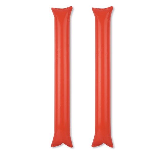 PAIRE BÂTONS TAMBOUR 1 SEUL USAGE "CLAPP" - Rouge