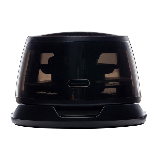 Enceinte sans fil magnétique avec lumière BEGMELLA - noir / 3 Watt