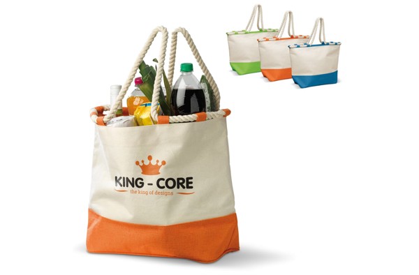Carrier bag canvas 380g/m² - Orange