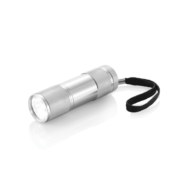 Quattro aluminium torch - Silver