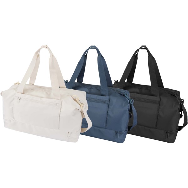 Sac de voyage Trip Aware™ de 42 L en matériaux recyclés - Bleu hale